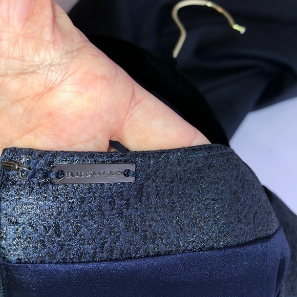 Elie Tahari Navy Blue Sheath Dress - Picture 4 of 6